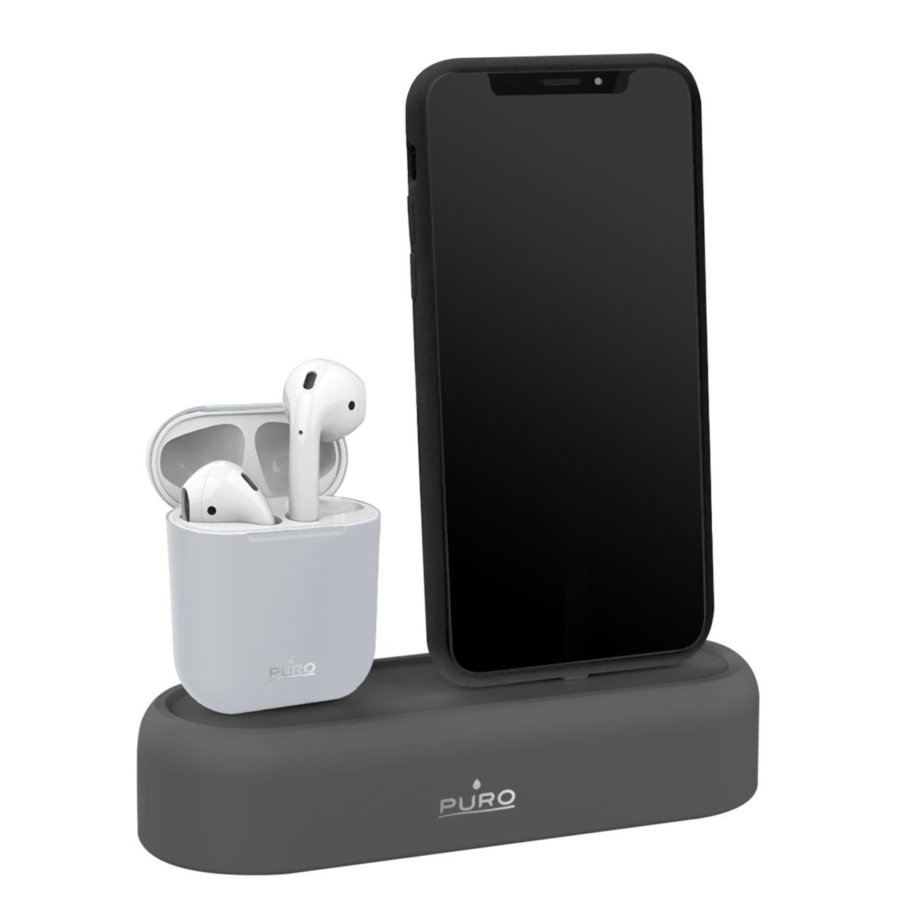 Desk Holder for AirPods and iPhones Puro