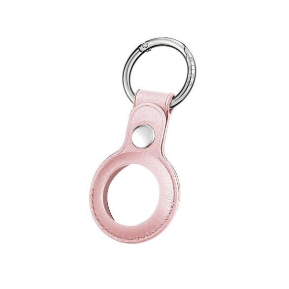 SKY natural effect texture key ring with Airtag hook