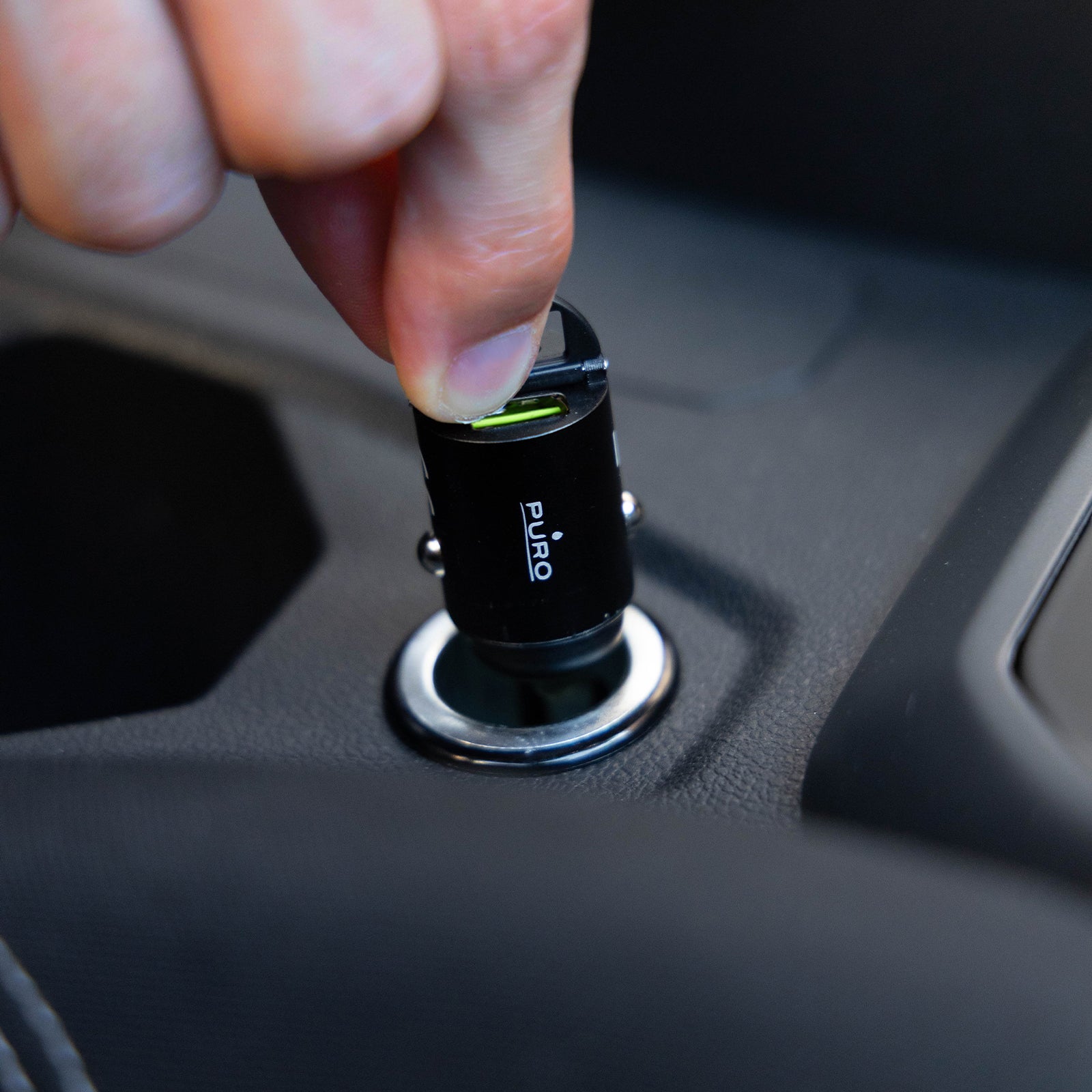 Mini Carica Batterie da Auto "Bullet" USB-C e USB-A Fast Charging e Power Delivery 30W