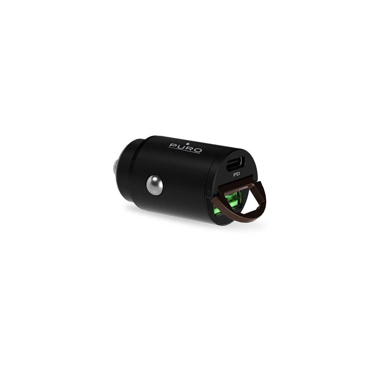 Mini Carica Batterie da Auto "Bullet" USB-C e USB-A Fast Charging e Power Delivery 30W