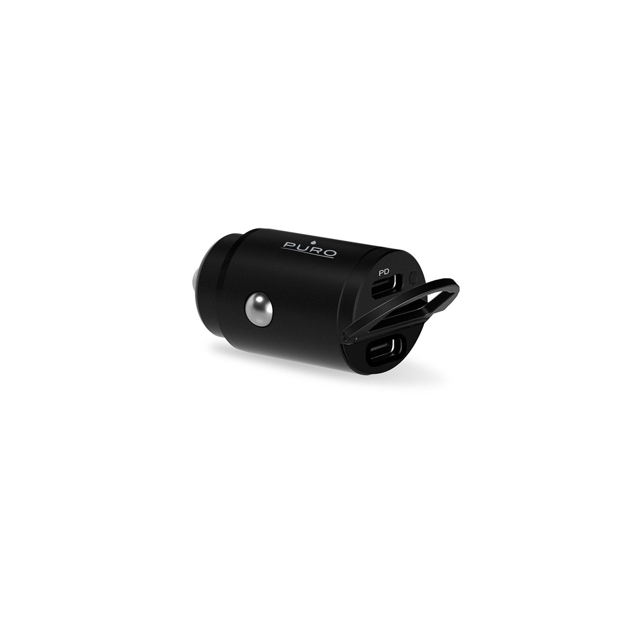 Mini Carica Batterie da Auto "Bullet" 2 porte USB-C Fast Charging e Power Delivery 30W