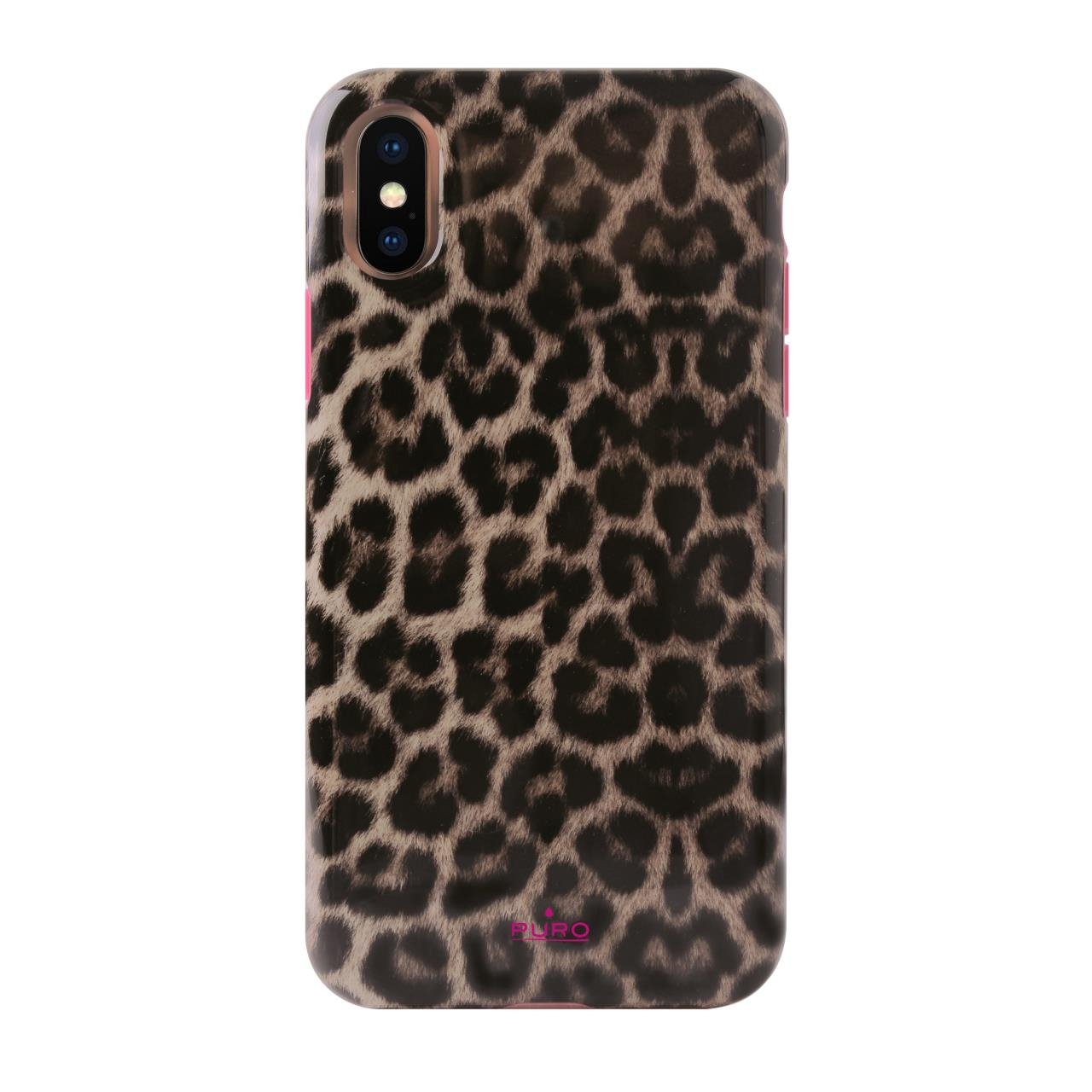 Pink Leopard cover for iPhone X/Xs