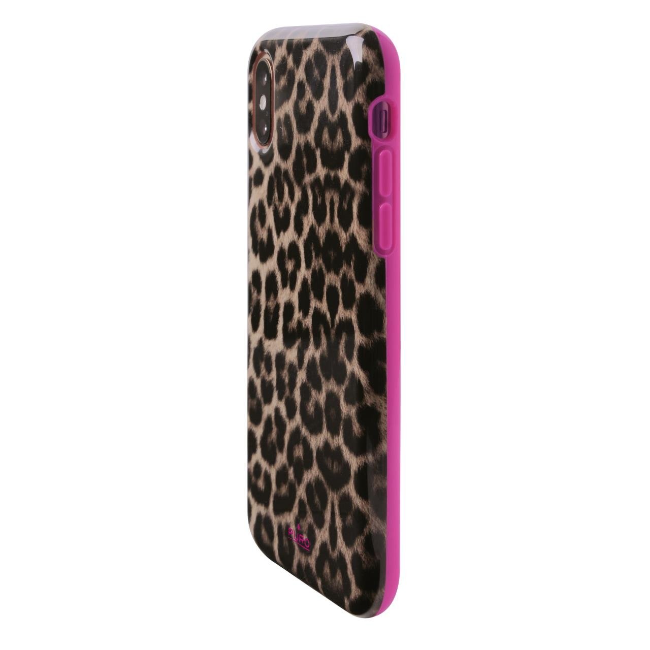 Pink Leopard cover for iPhone X/Xs