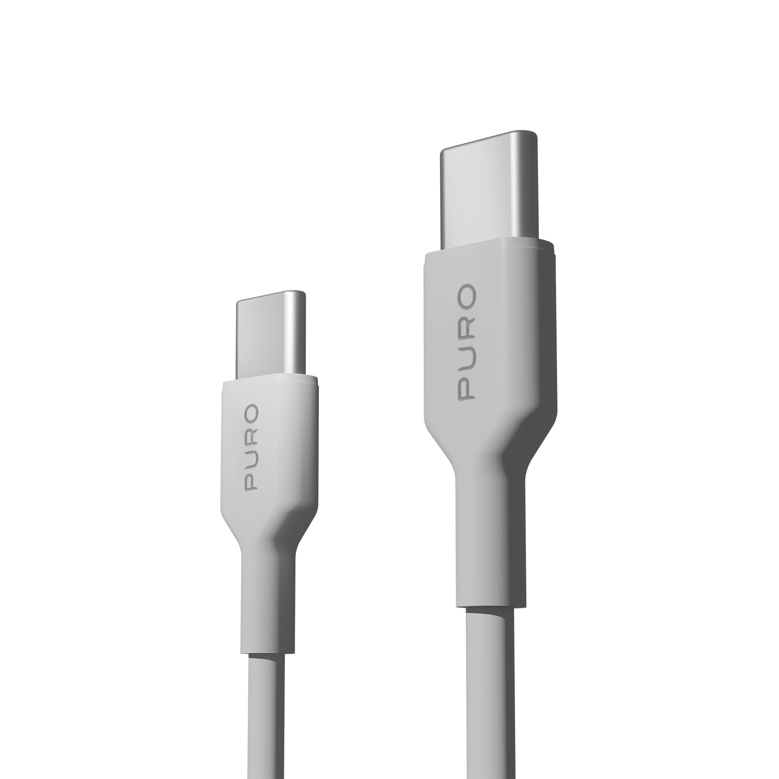 Câble en spirale TPU de USB-C à USB-C, 1m