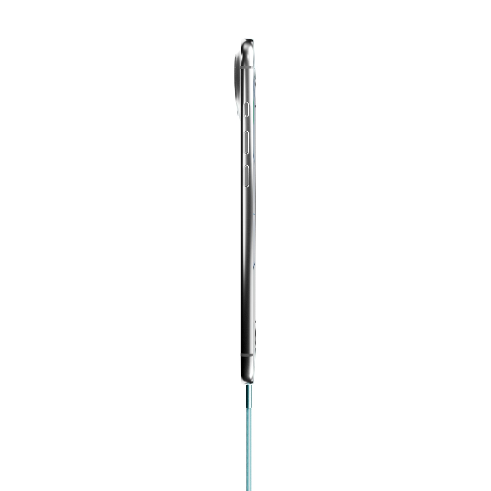 Cavo slim in tessuto intrecciato, da USB-C 2.0 a USB-C 2.0, 1m