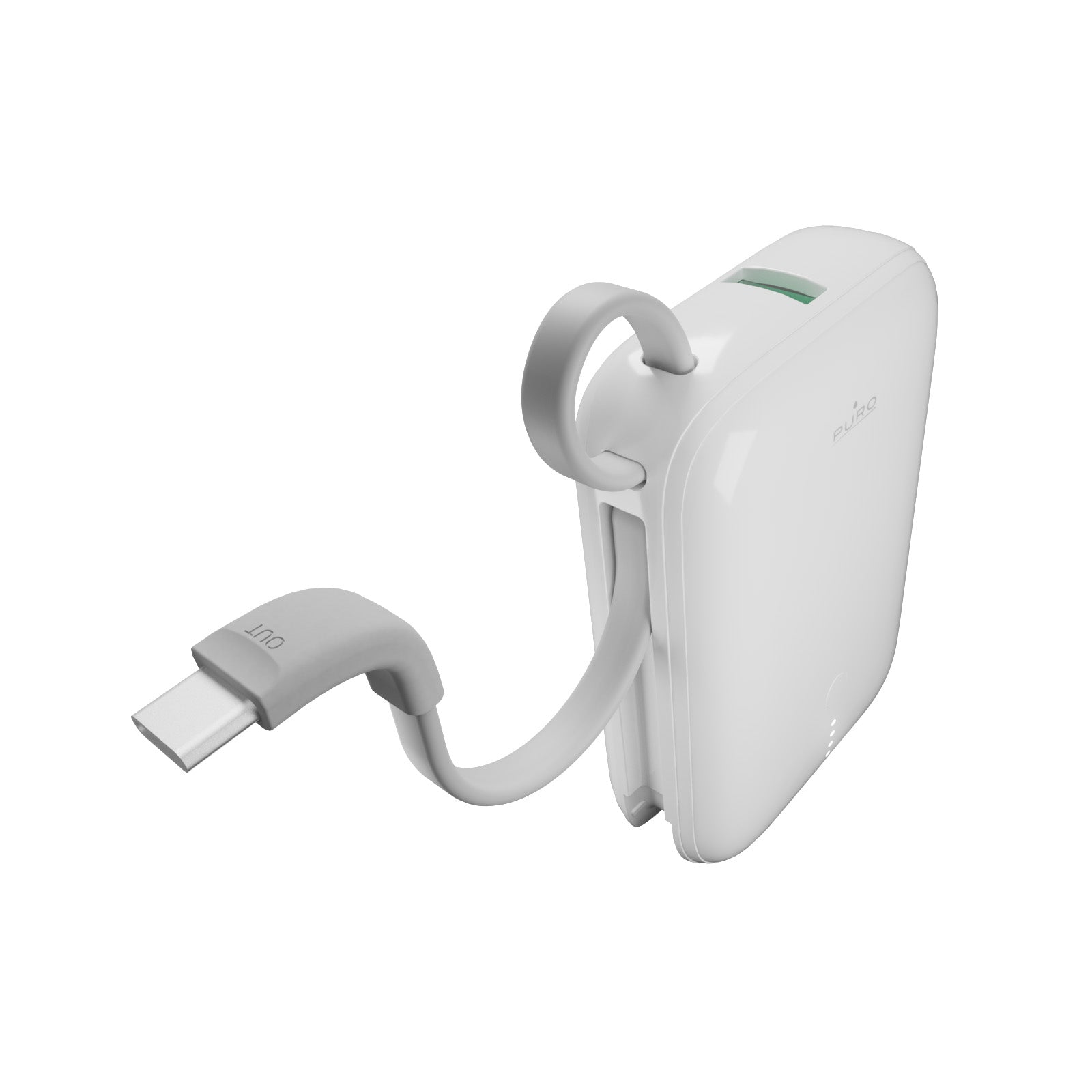 Power Link 10 Plus – 10,000 mAh powerbank with integrated USB-C cable