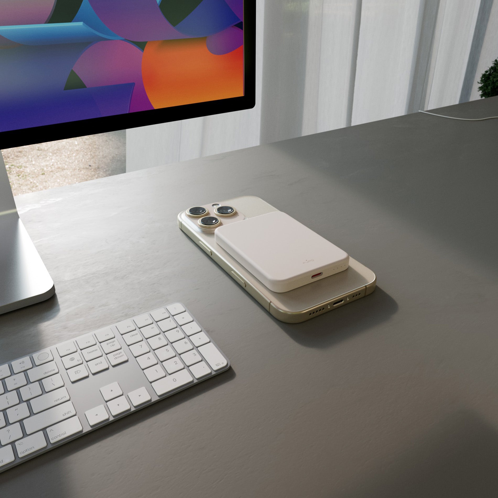 Banque d'alimentation sans fil « Mini Power Mag » 4200 mAh pour iPhone