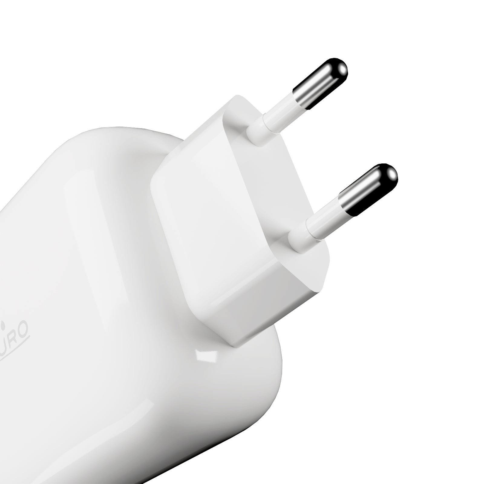 Caricatore GaN 65W con cavo USB‑C retrattile