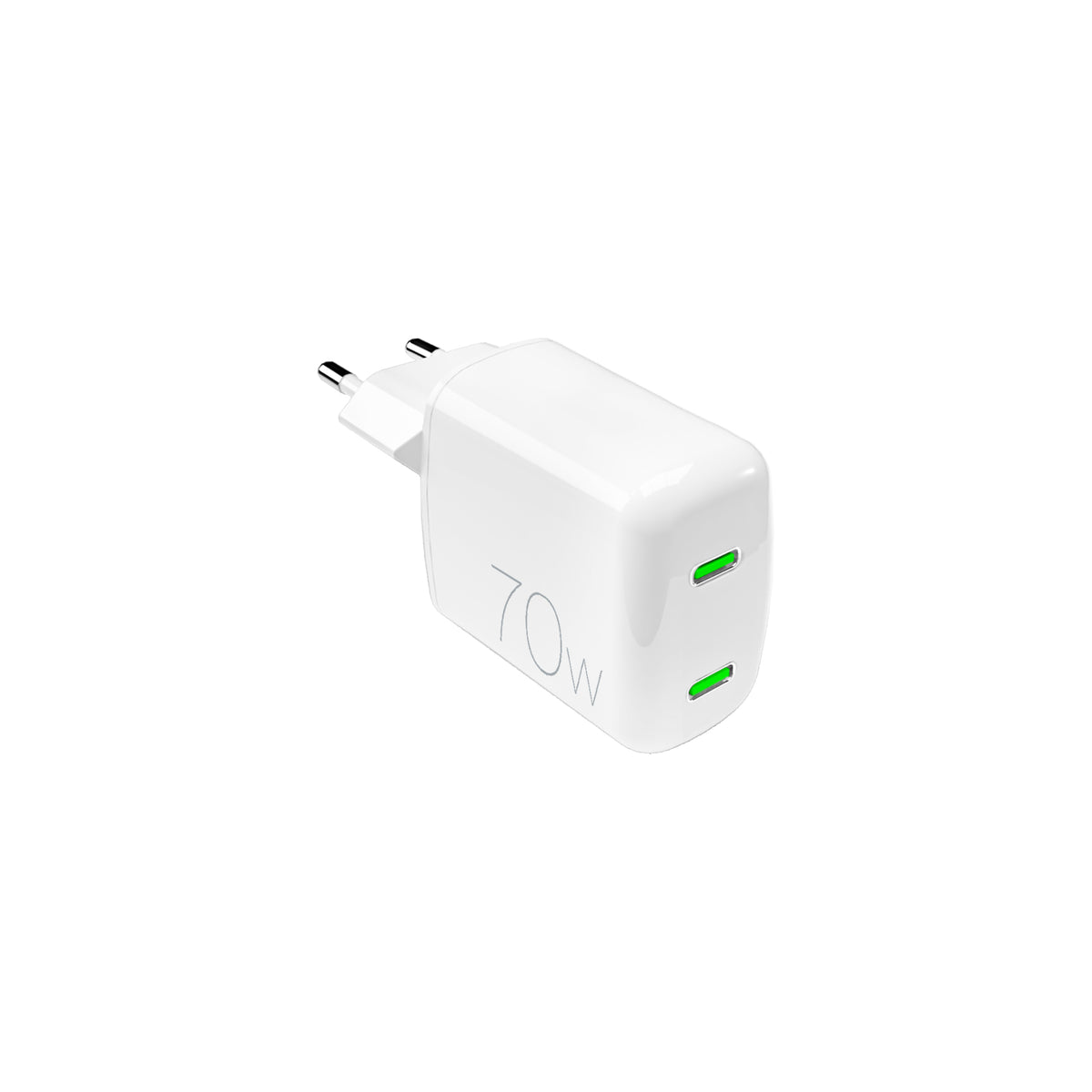 Chargeur mural MiniPro 70W technologie GAN : 2 ports USB-C