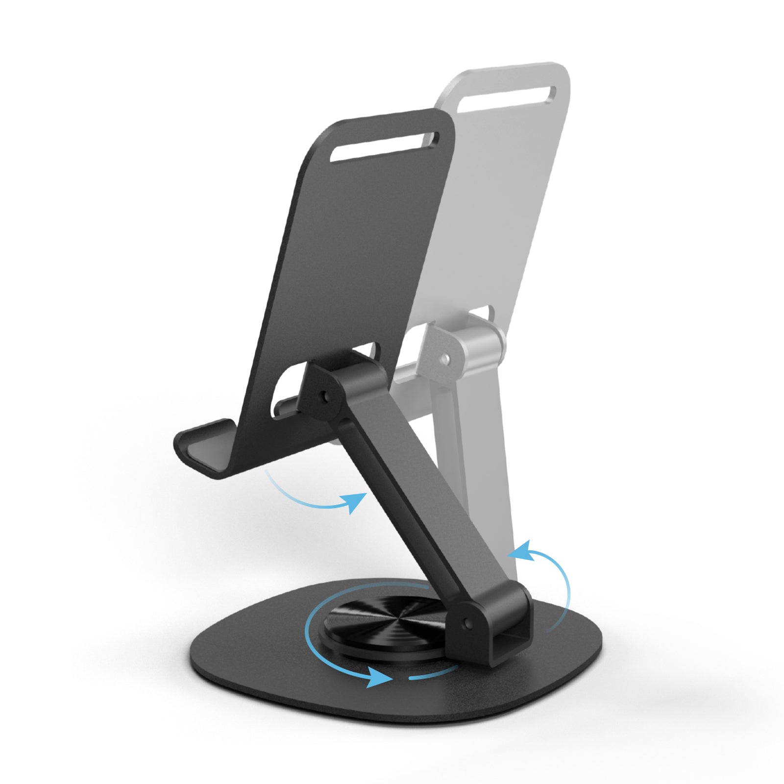 Supporto da scrivania in alluminio per iPad, smartphone e tablet Tilt Pro