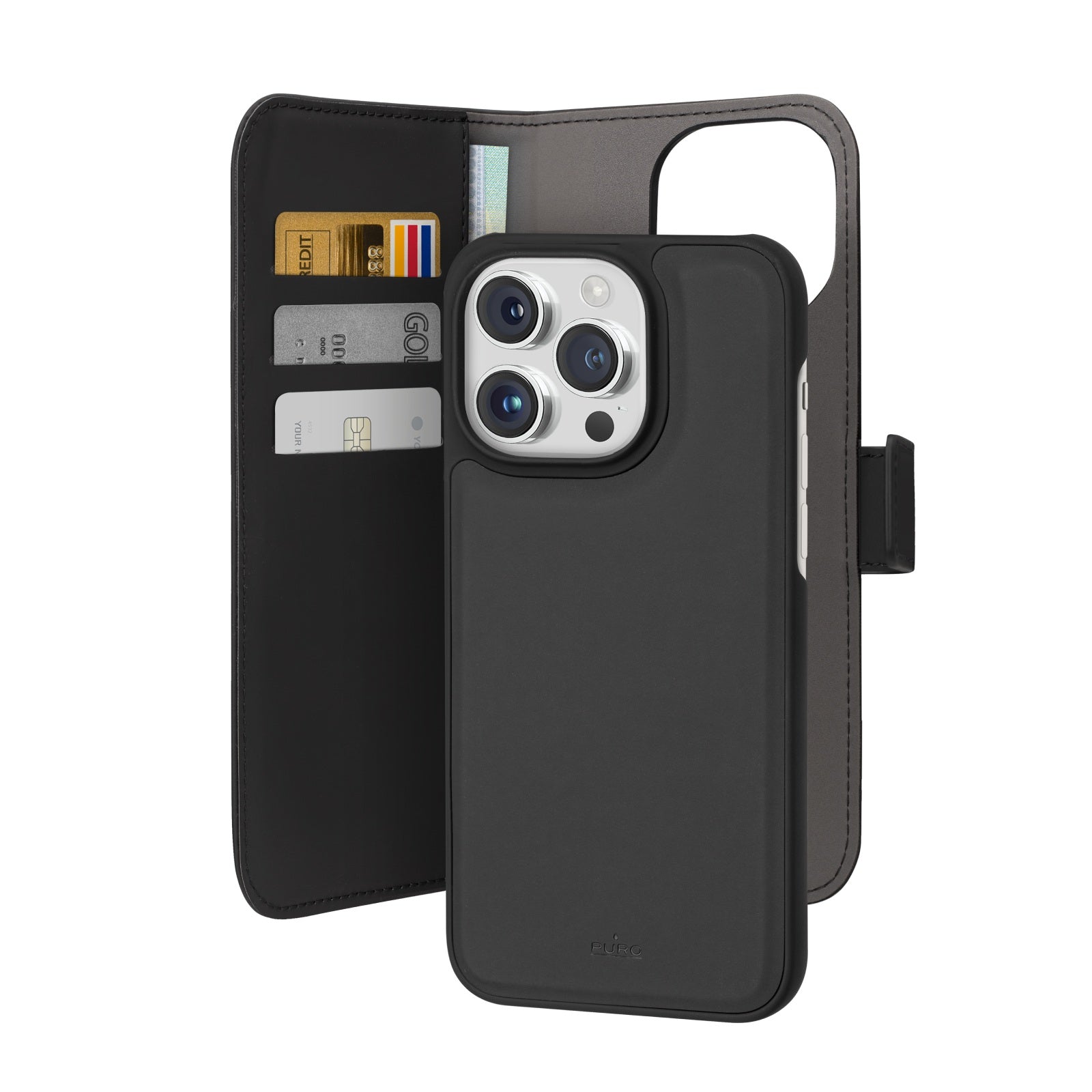 San Bernardo Custodia Portafoglio Per IPhone 15 – Design Cane Con Fessure Per Carte, Antiurto In TPU E PC - 2