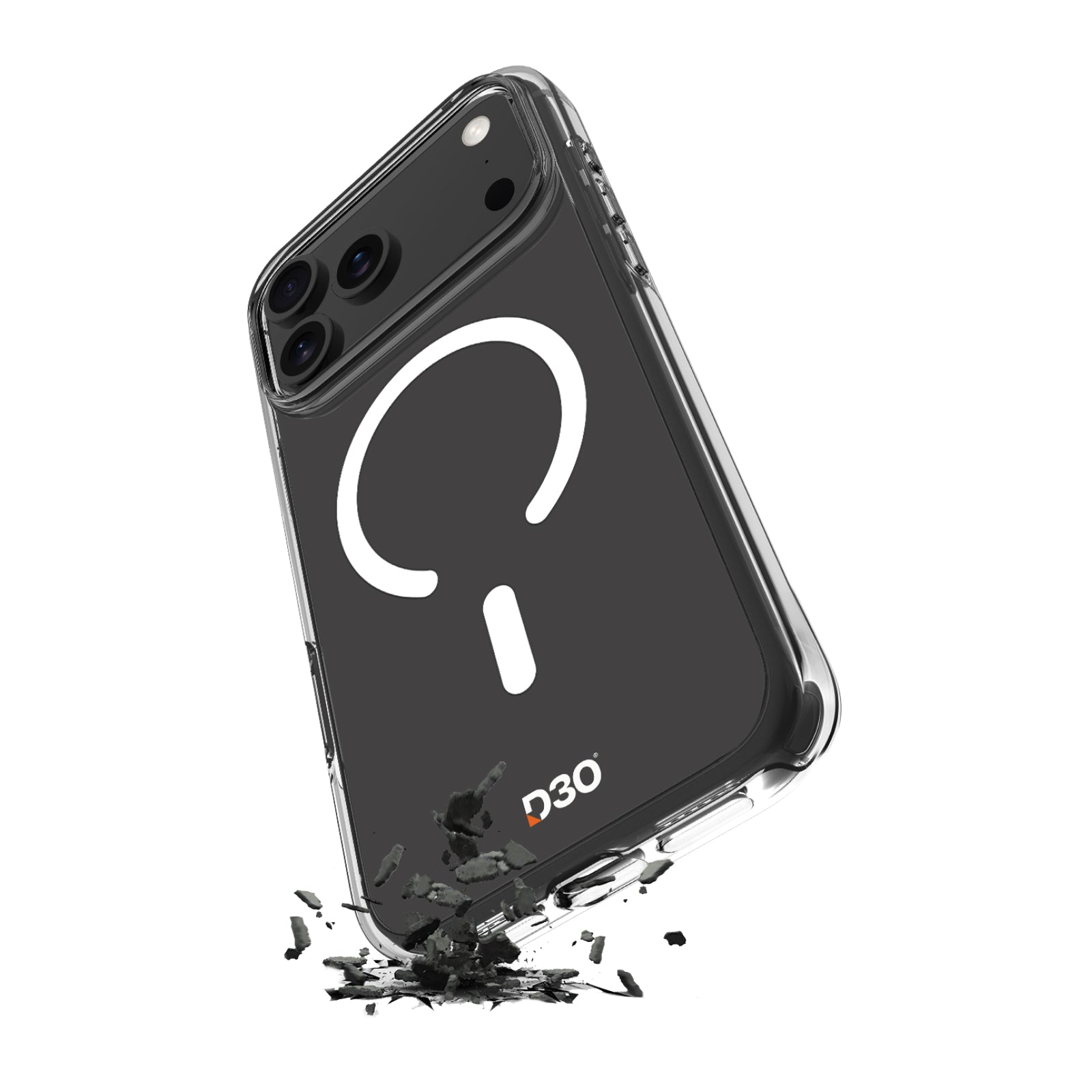 Coque Impact Clear D3O® Bio pour iPhone 17 Pro Max