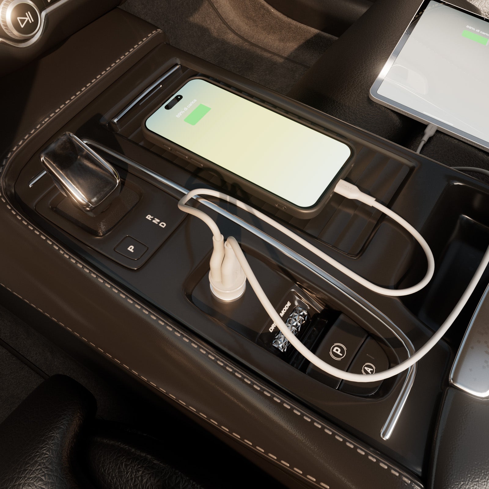 Caricabatterie da auto Pro Lite con 2 porte USB-A