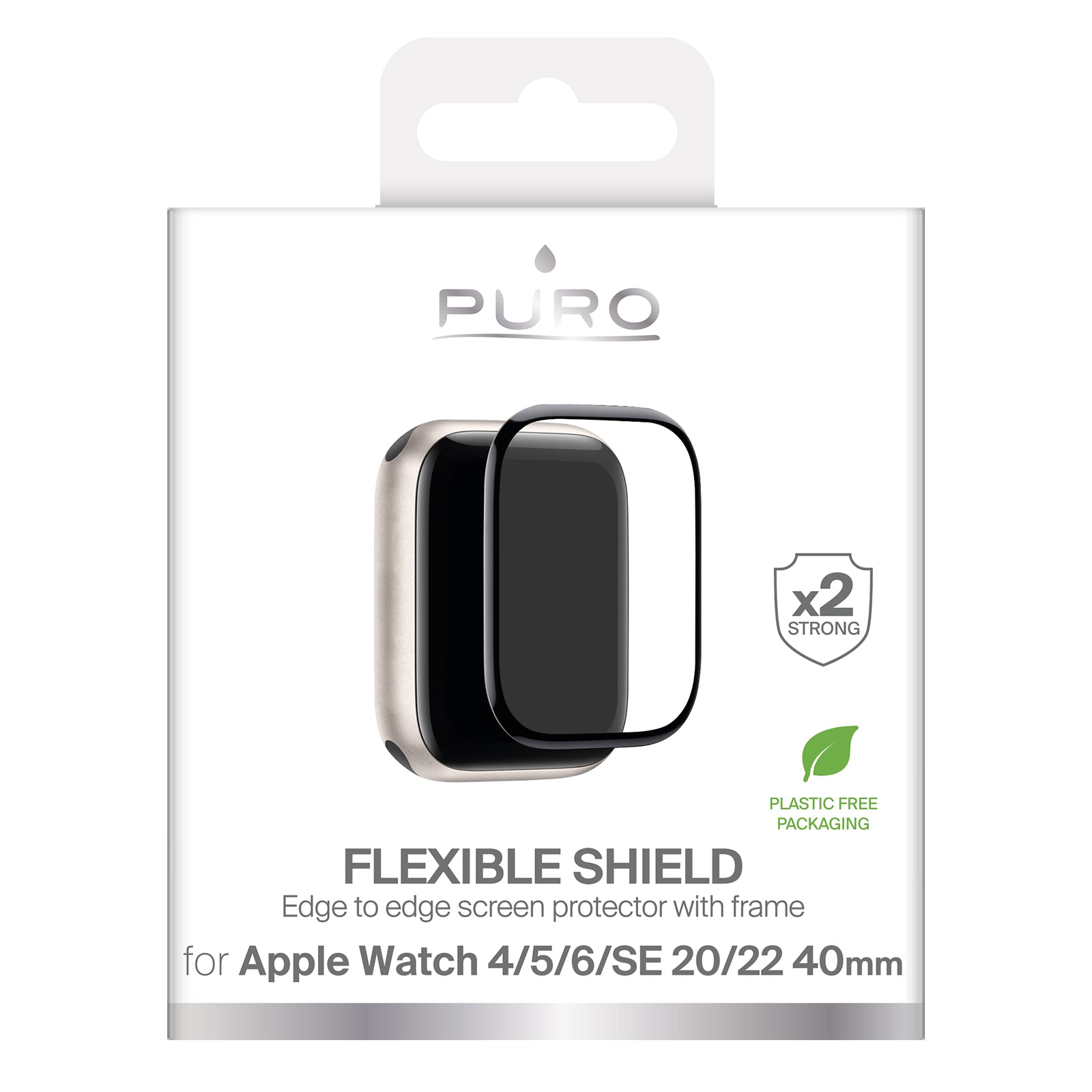 Pellicola Protettiva Flexible Shield per Apple Watch 40mm
