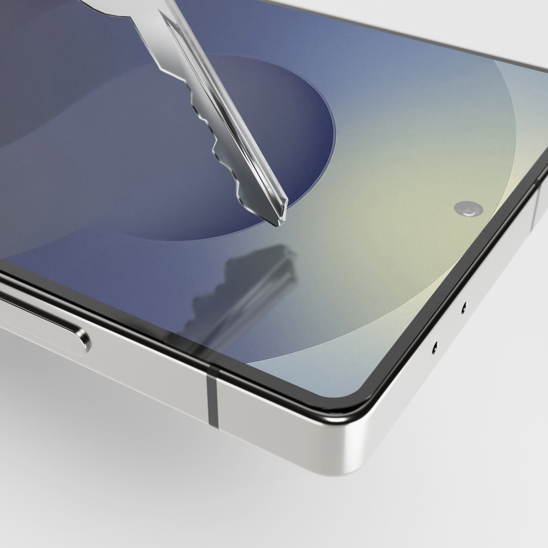 Vetro Temperato Frame Full Glue per Samsung Galaxy S25 Ultra