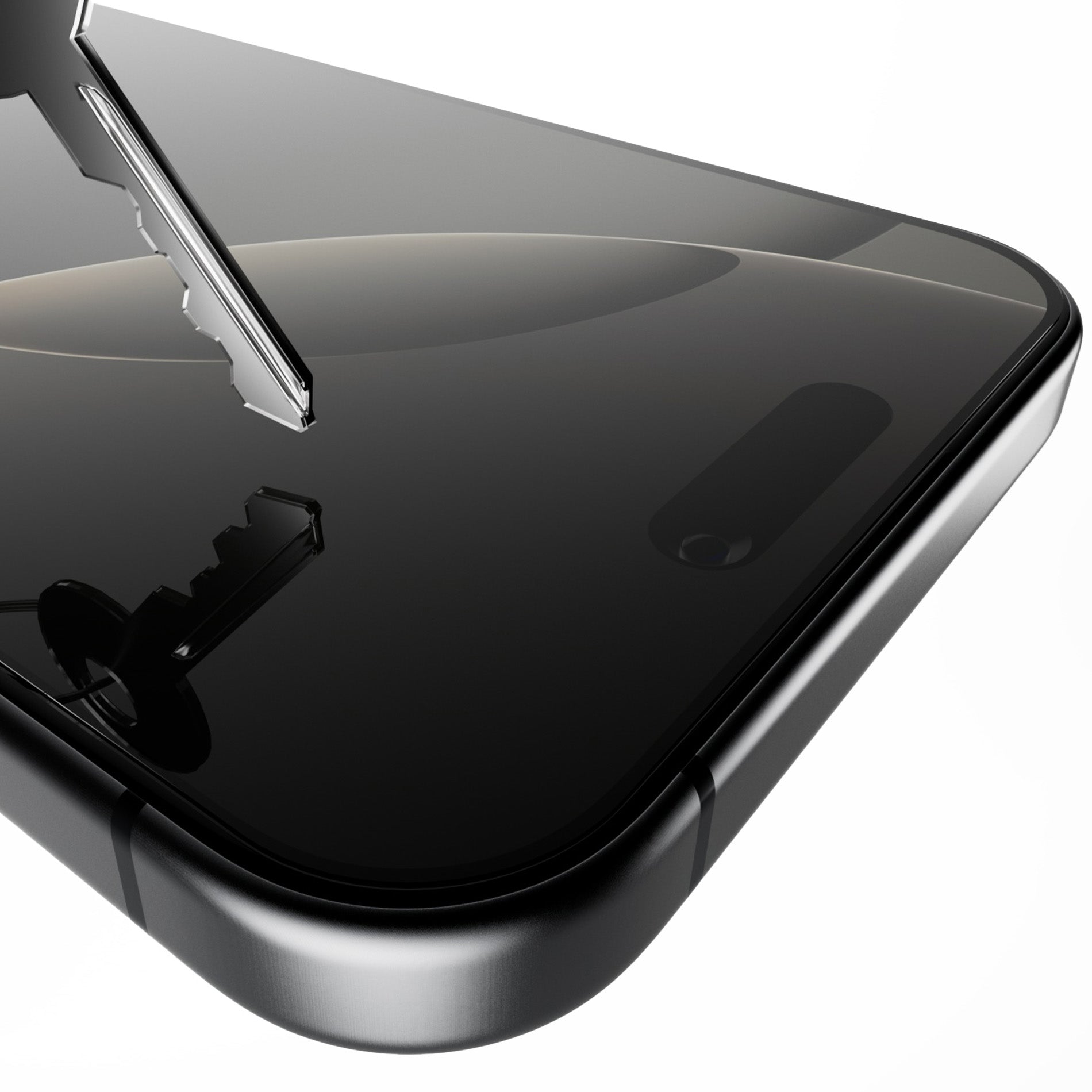 Verre trempé Clear pour iPhone 16 Pro