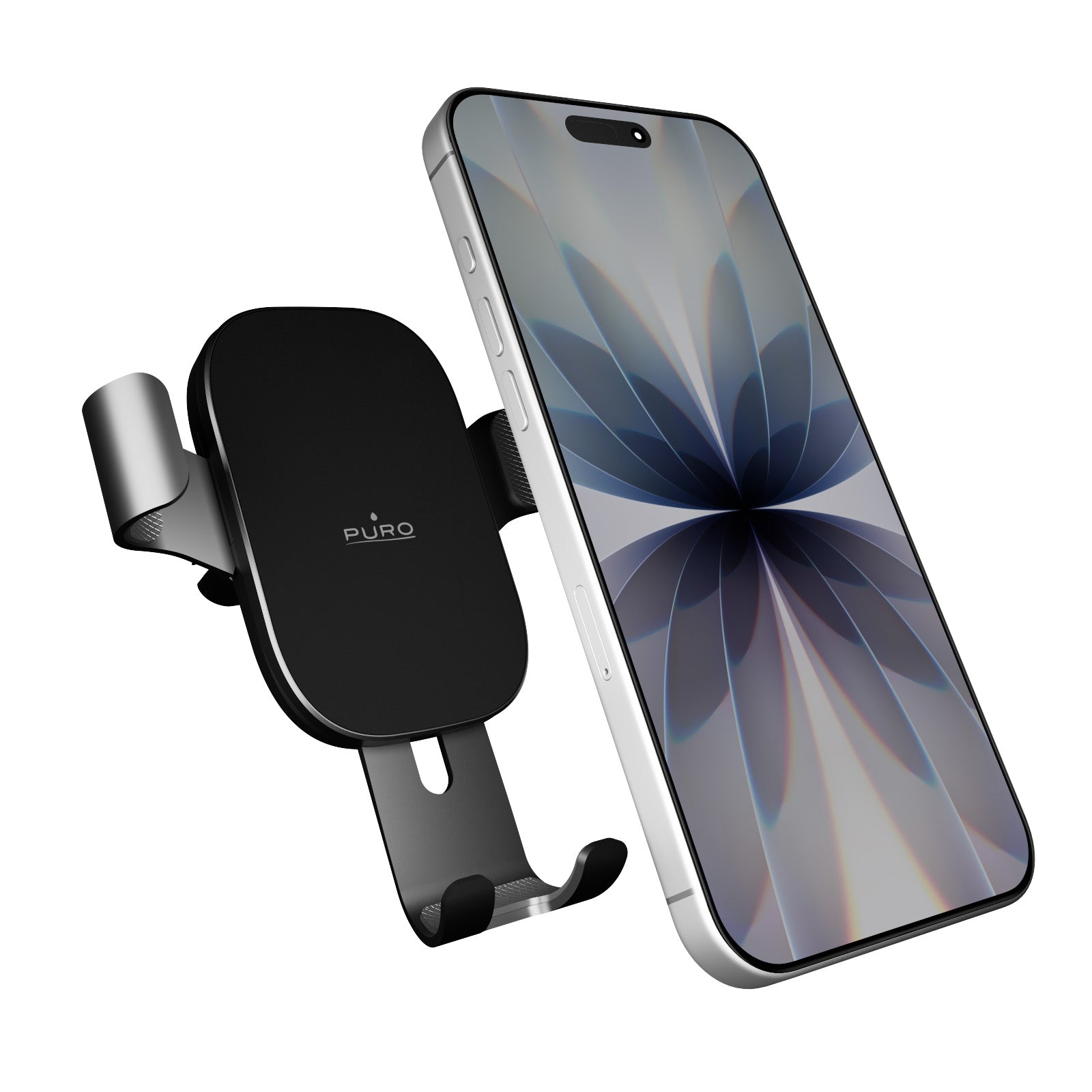 Supporto da auto Gravity Lite con chiusura automatica a gravità