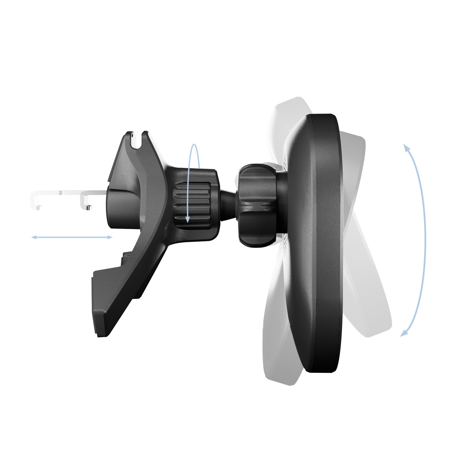 Support de voiture magnétique avec recharge sans fil Qi2 Power Mag Holder