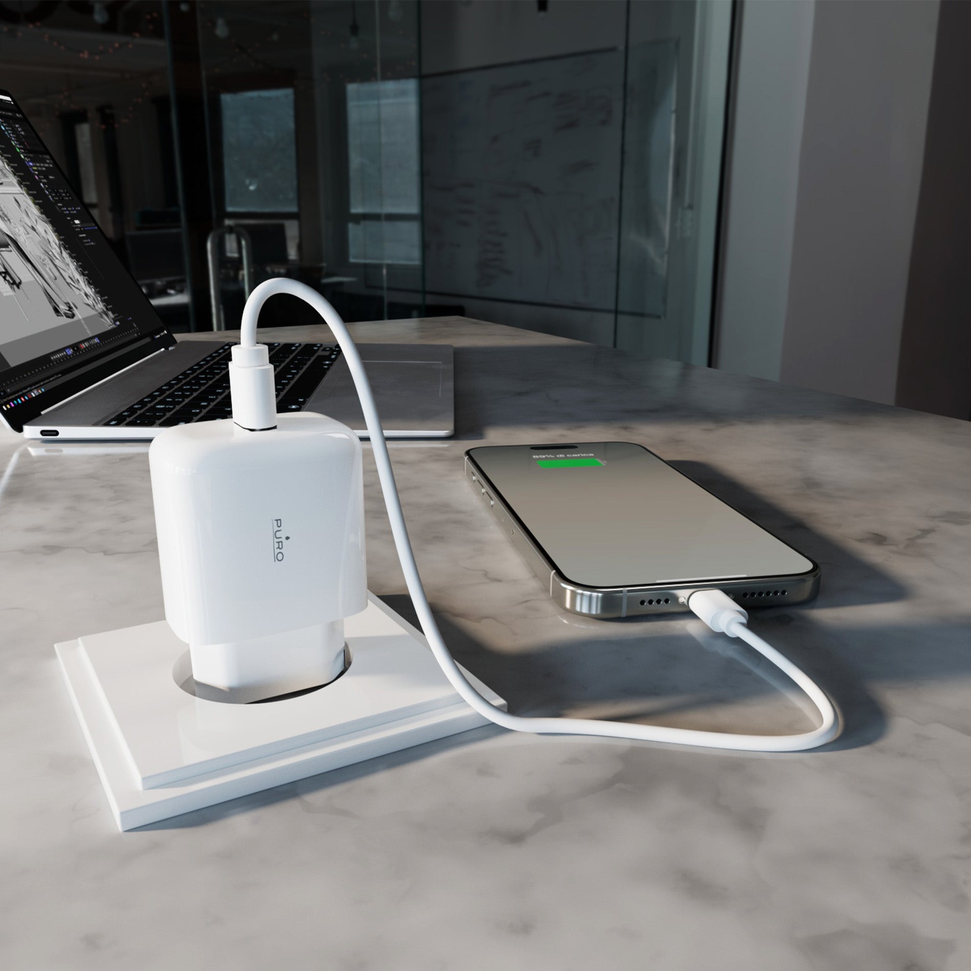 Caricabatterie Da Parete Pro Lite con porta USB-A, 10W