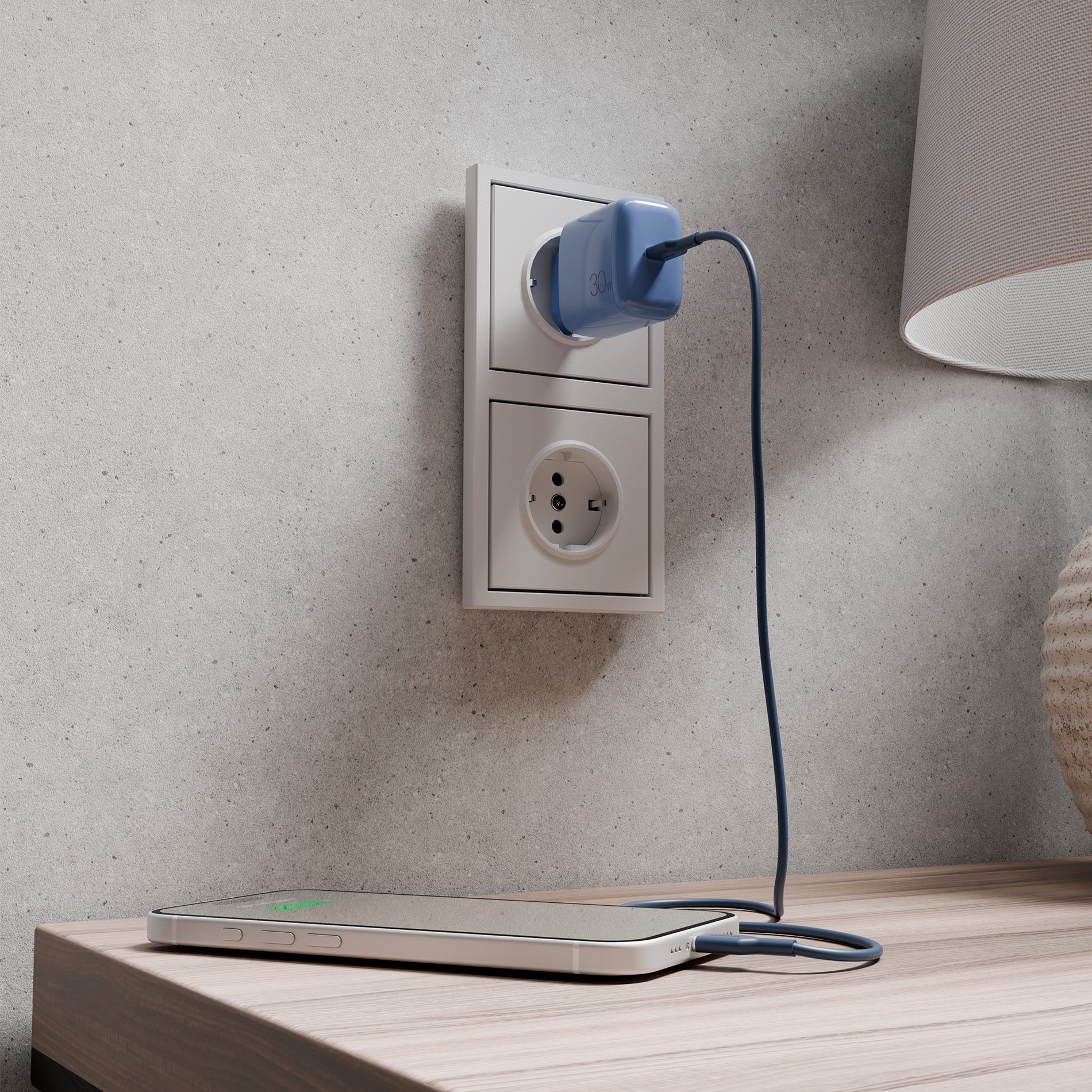 Caricabatterie Da Parete Pro Lite con porta USB-C, 30W