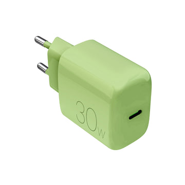 Caricabatterie Da Parete Pro Lite con porta USB-C, 30W – Salted Lime