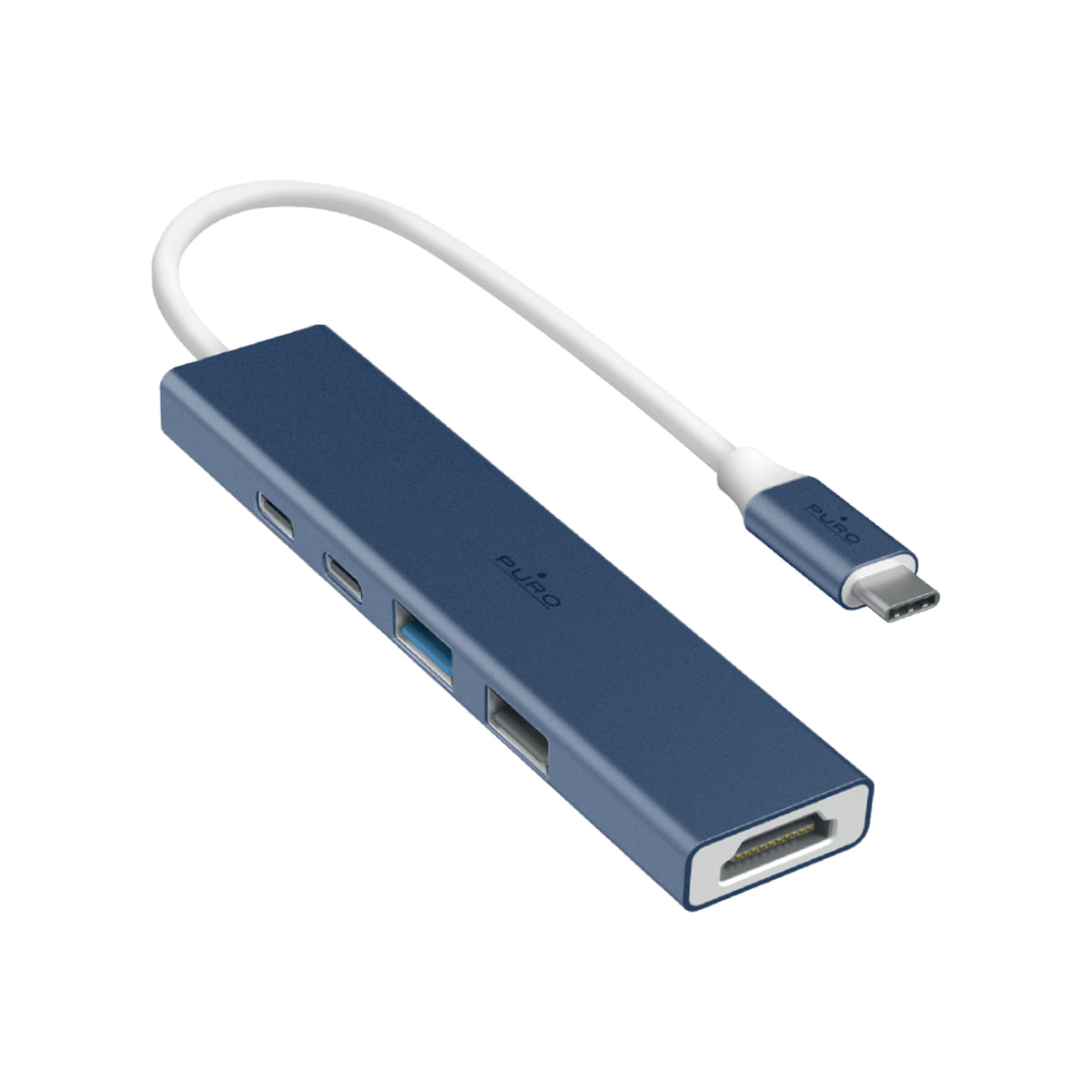 Hub 5 in 1 USB-C 3.2 con porta HDMI 4K per MacBook Neo, tablet e laptop