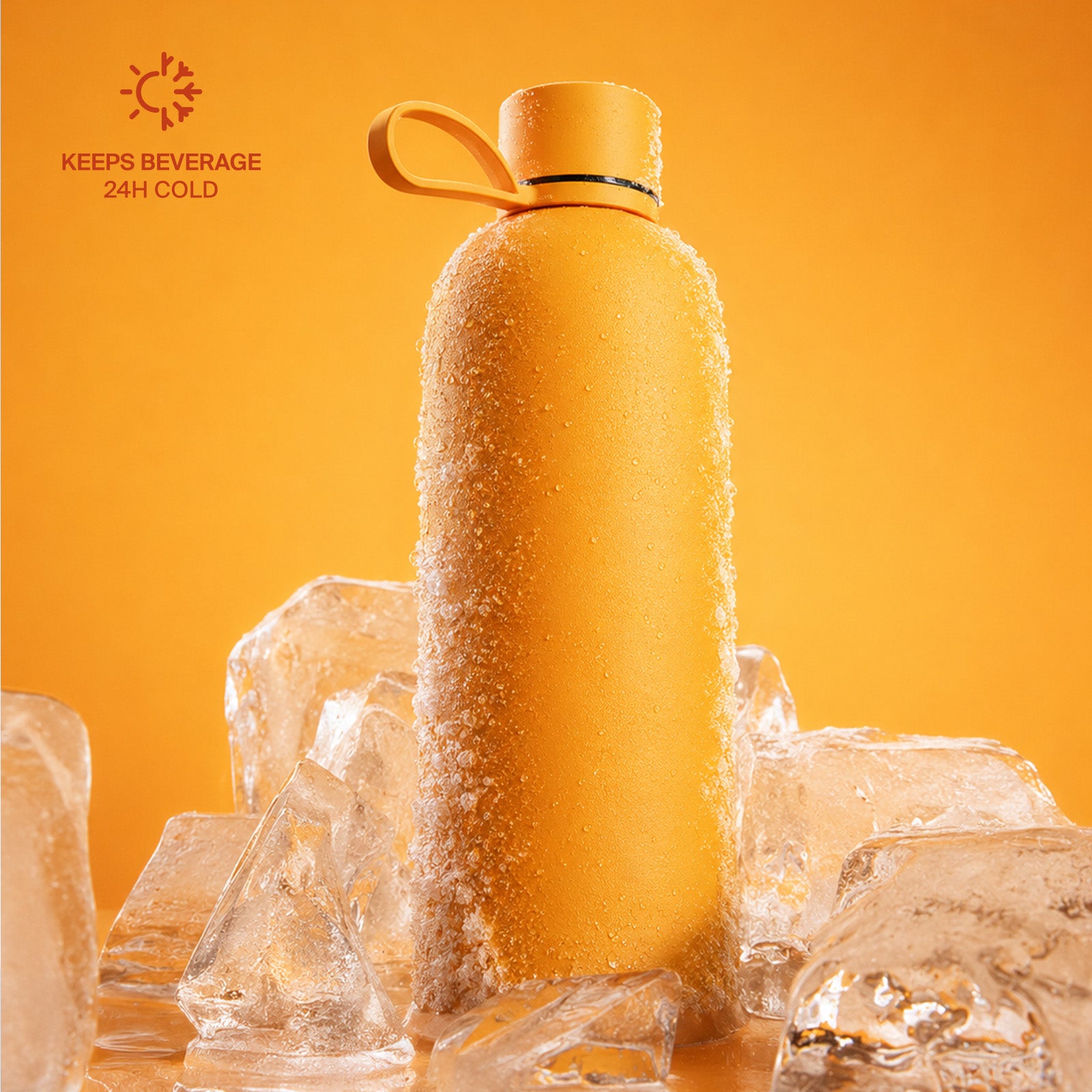 Borraccia “Hydro 10” termica ermetica da 1000ml, in acciaio inossidabile con finish soft-touch