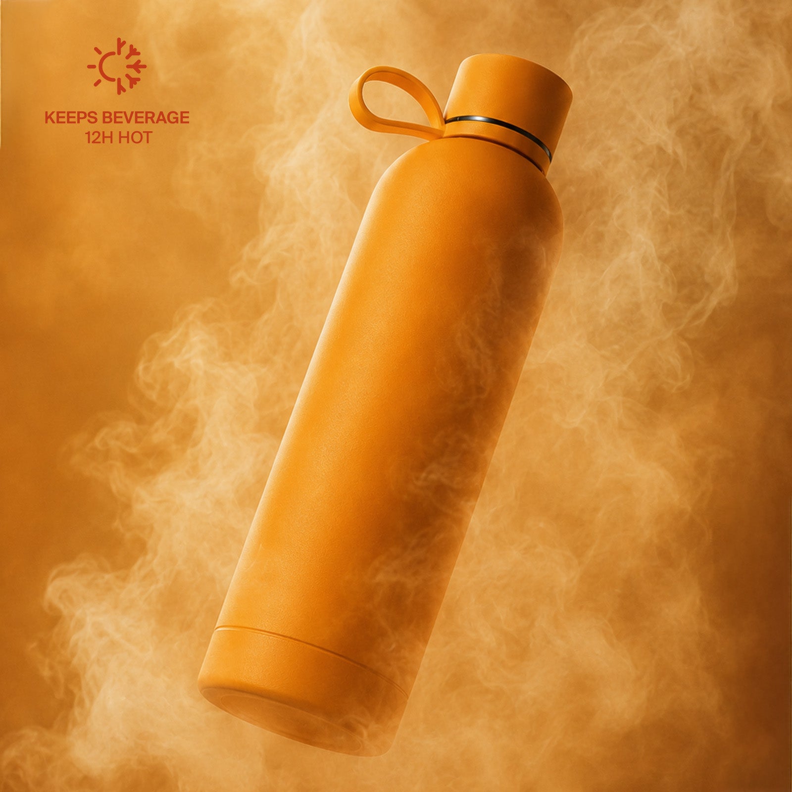 Borraccia “Hydro 10” termica ermetica da 1000ml, in acciaio inossidabile con finish soft-touch