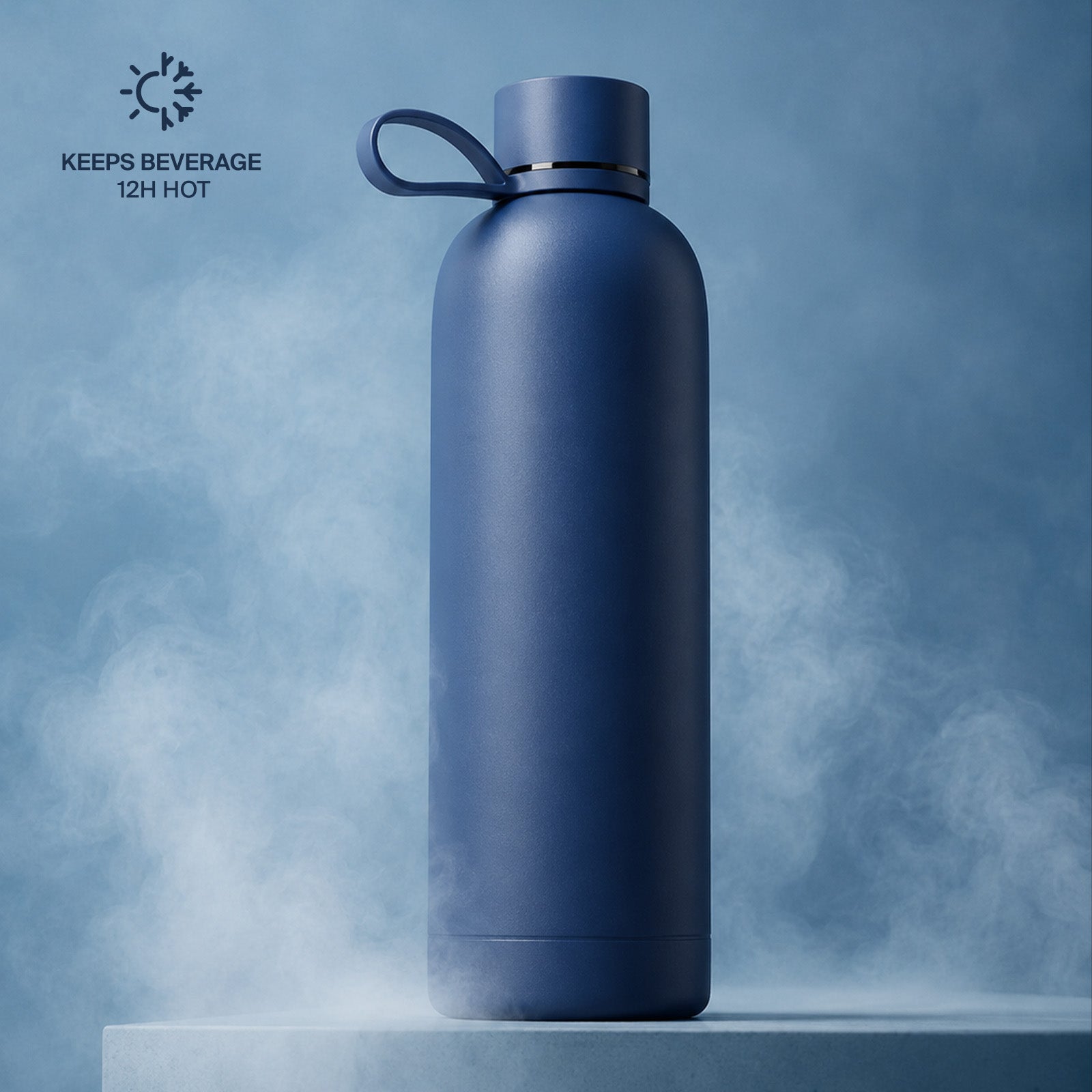 Borraccia termica ermetica 500ml “Hydro 5” in acciaio inossidabile