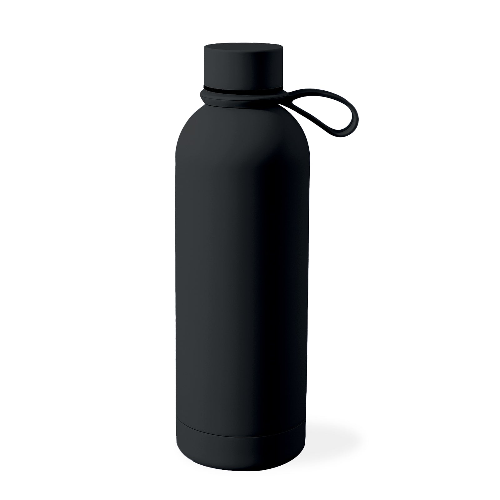 Borraccia termica ermetica “Hydro 7” da 750ml, in acciaio inossidabile, effetto soft-touch