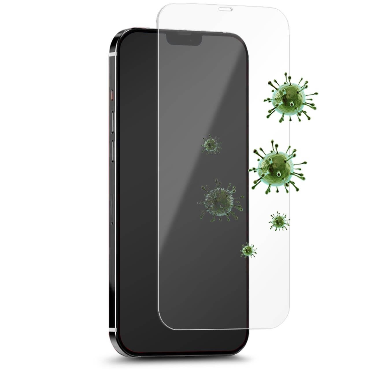 Protect your new iPhone 12 Pro Max with the antimicrobial tempered - Main Image