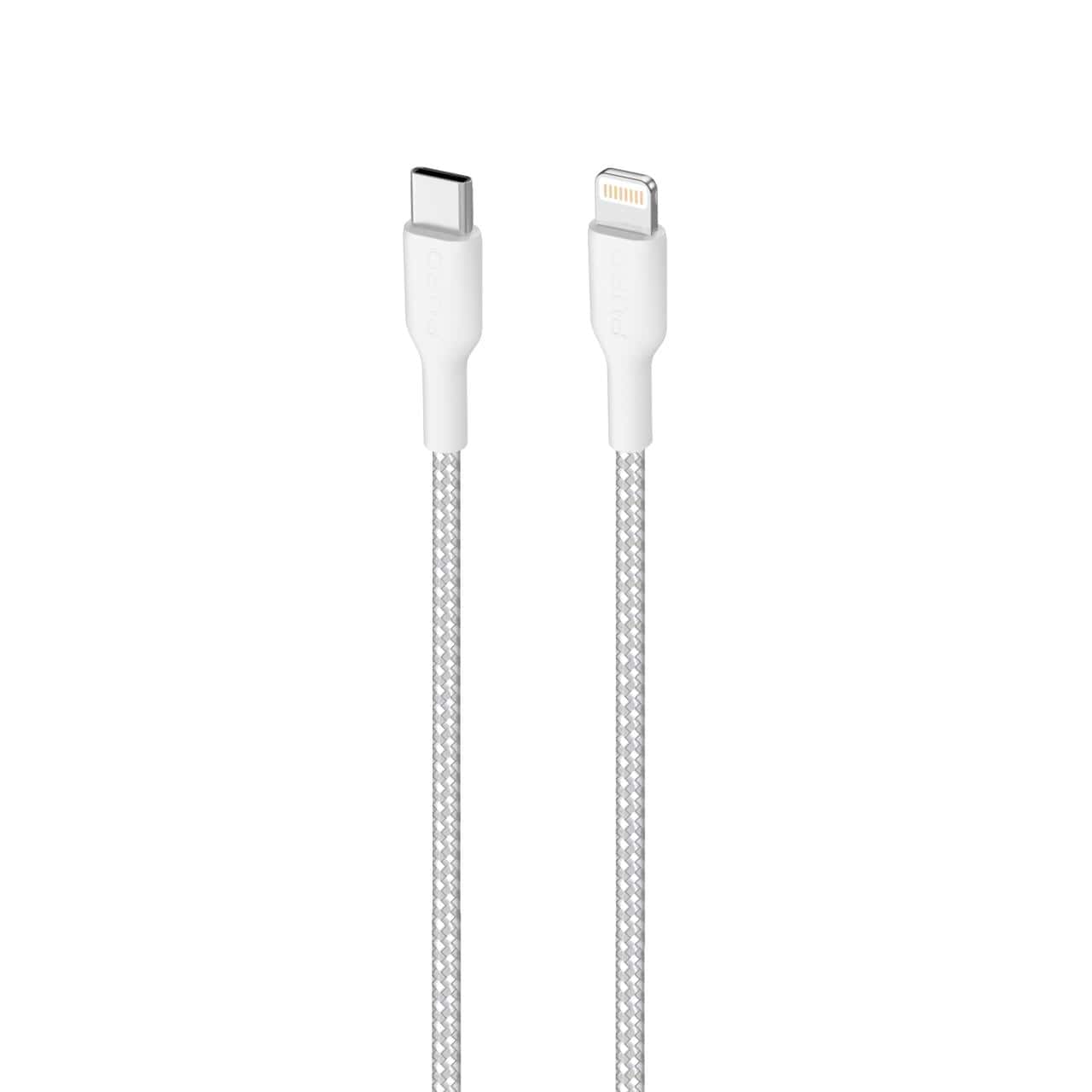 Cavo di ricarica e sincronizzazione Fabrik Ultra-Strong 20W da USB-C a Lightning 2 M