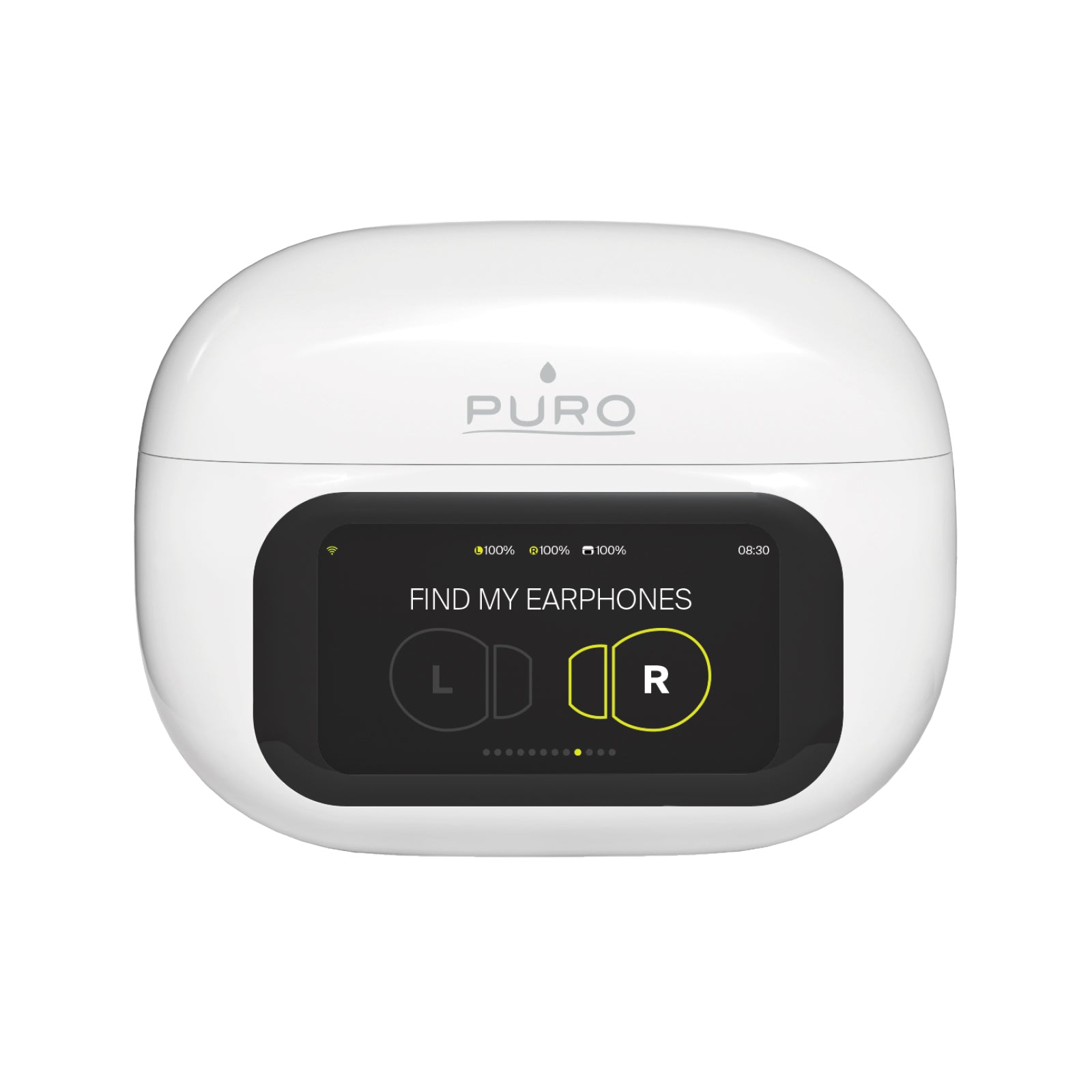 Bluetooth TOUCH in-ear earphones with display