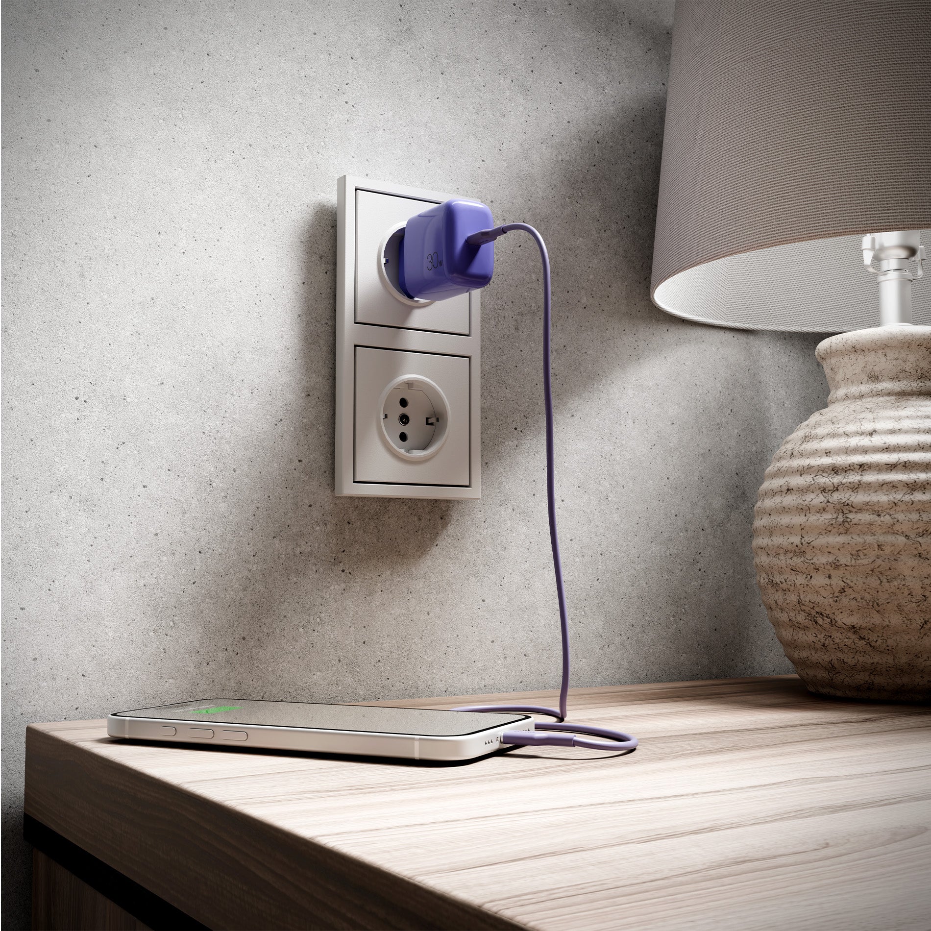 Cable USB-C to USB-C TPE, 1,5m