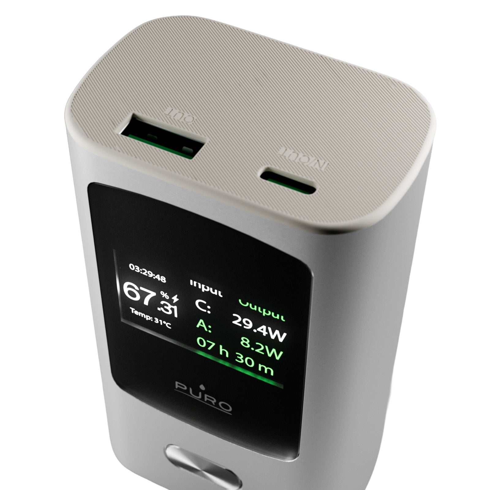 Power Bank con display 10000 mah 45w