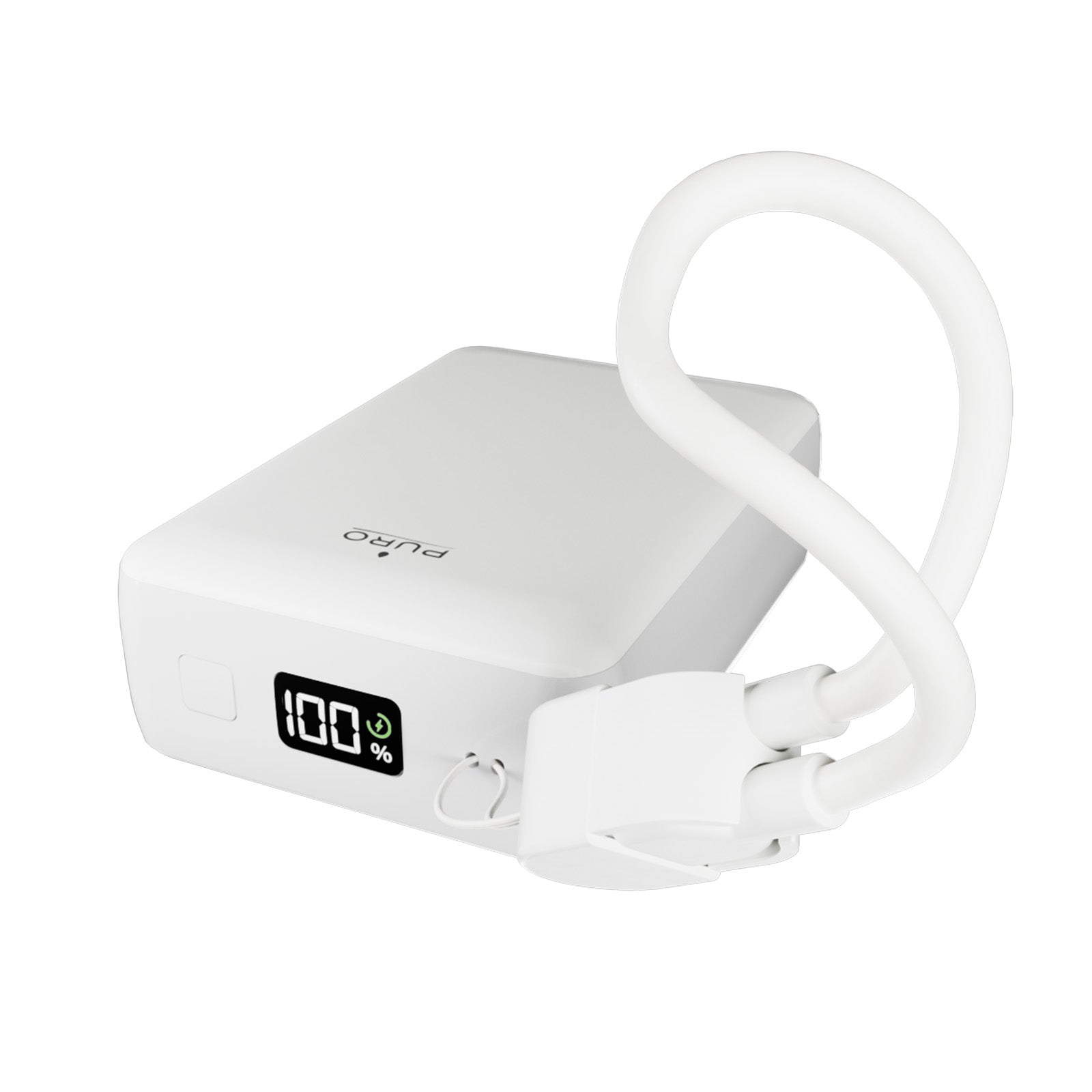 Mini Power Bank Power Cube 20 da 20000 mAh con LCD e cavo USB-C