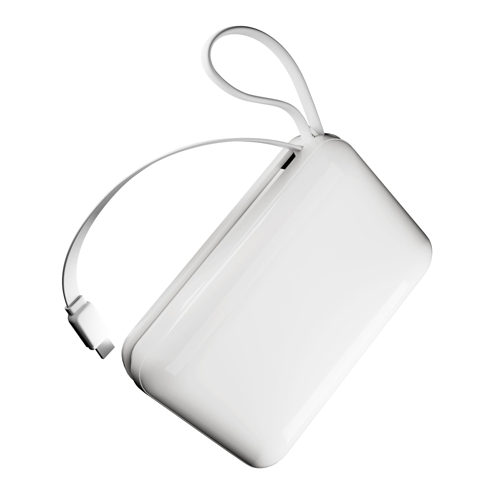 Power bank 20000 mAh 45W con display LCD e cavi integrati