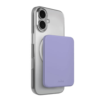 Power Bank Wireless compatibile con tecnologia MagSafe “Mini Power Mag” 4200 mAh – Lavander Blue