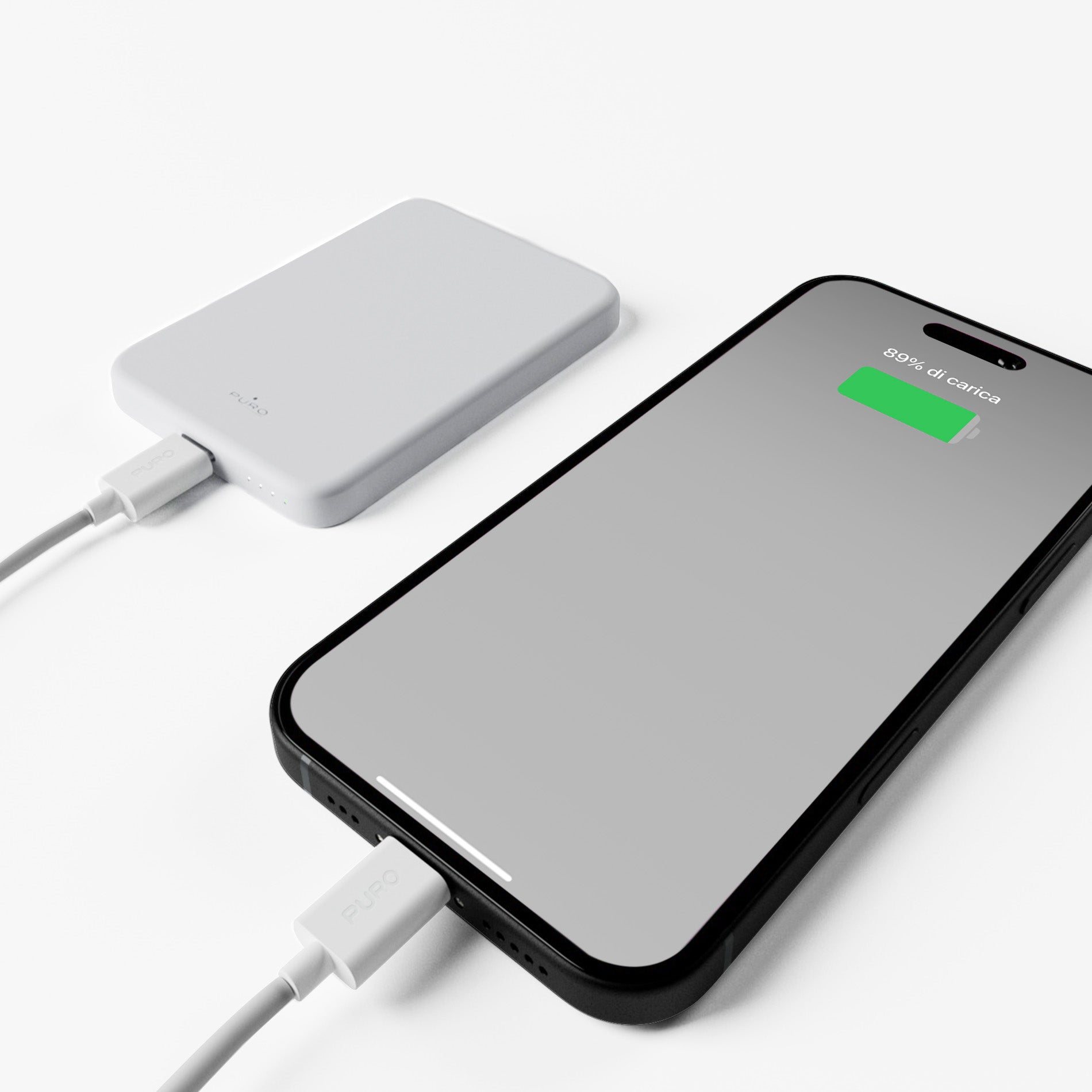 Power Bank wireless Mini Power Mag 4200 mAh Compatibile con Tecnologia MagSafe