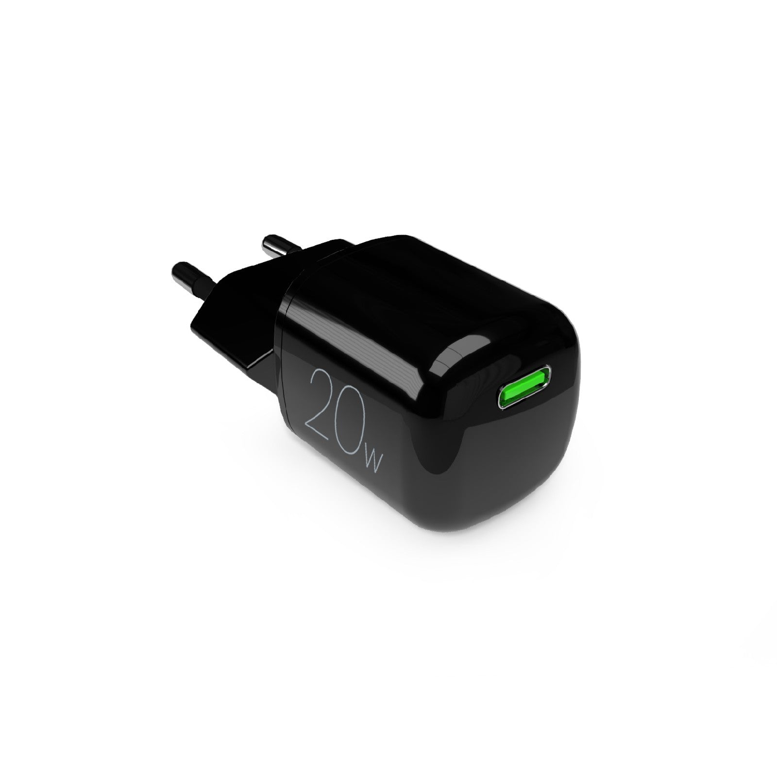 Caricabatterie da parete con tecnologia GAN da 20W con porta USB-C
