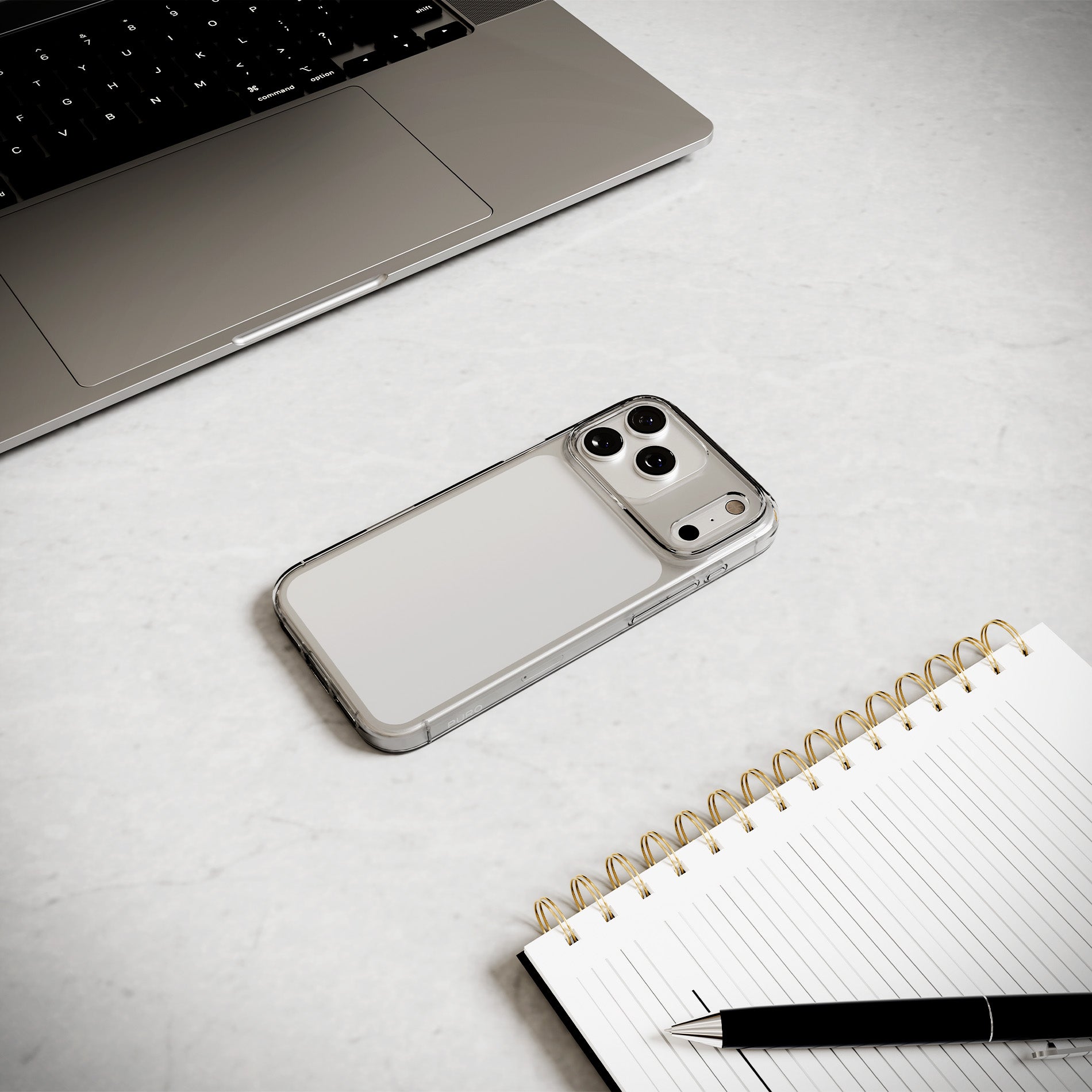 Cover 0.3 Nude for iPhone 17 Pro Max | Puro