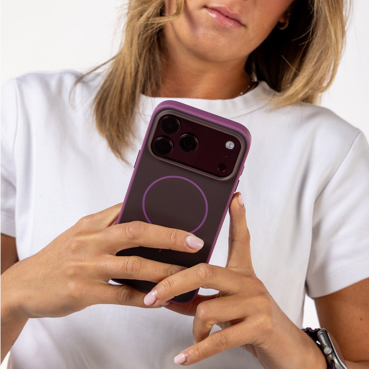 Cover bicolore Blend Mag per iPhone 18 Pro/17 Pro