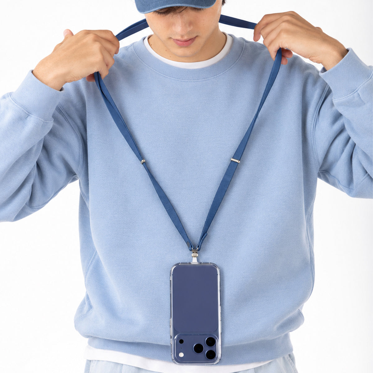 “Move Lace” crossbody strap for smartphones