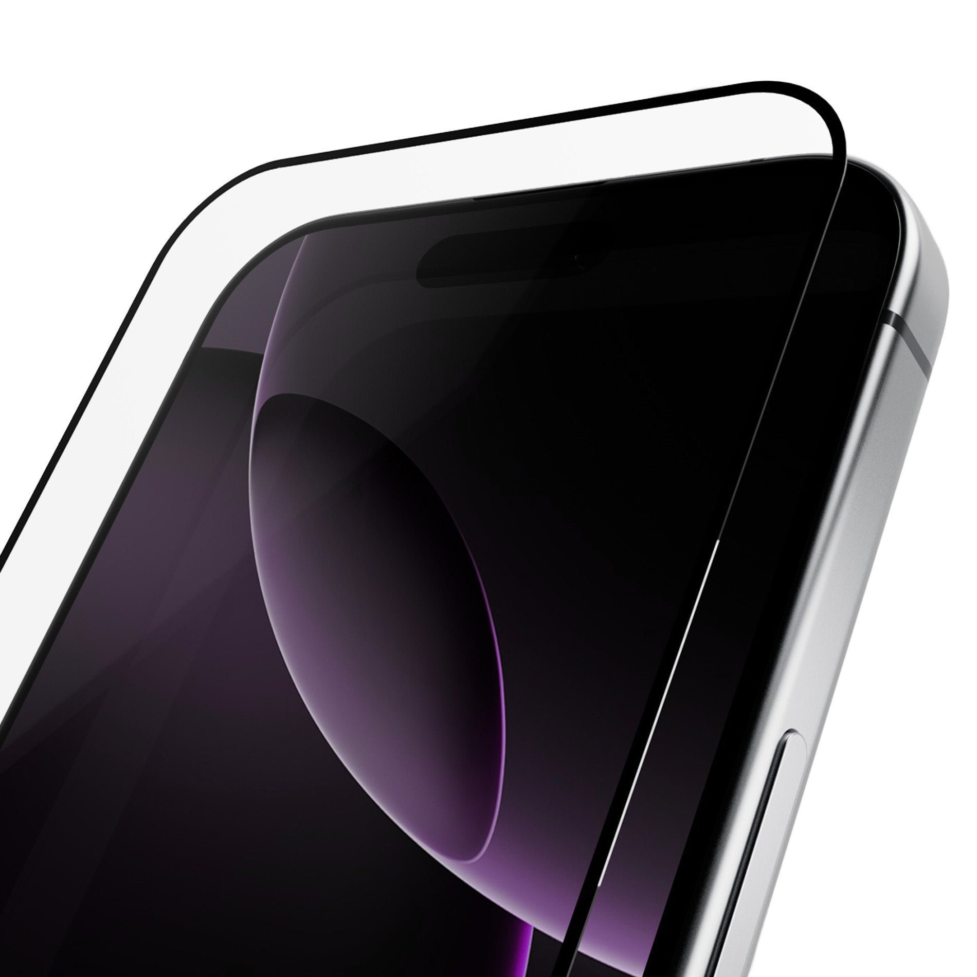 Vetro temperato con Frame con Applicatore incluso per iPhone 16 Pro
