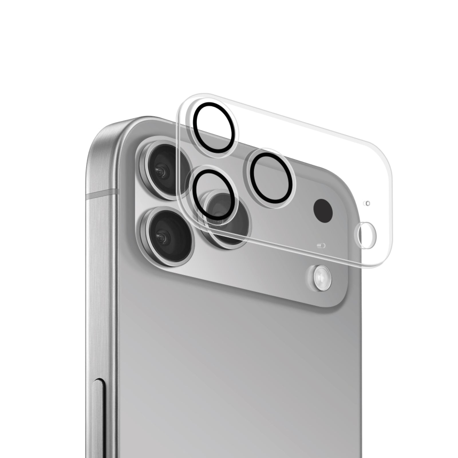 Vetro Temperato Protettivo per Fotocamera iPhone 17 Pro e iPhone 17 Pro Max