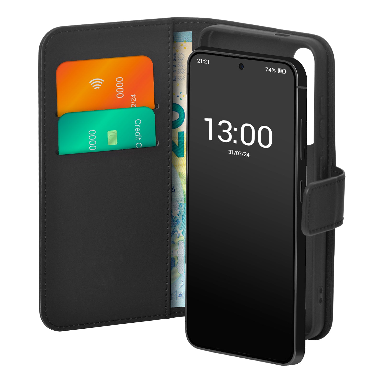 Wallet Stand Case for Samsung Galaxy S24+