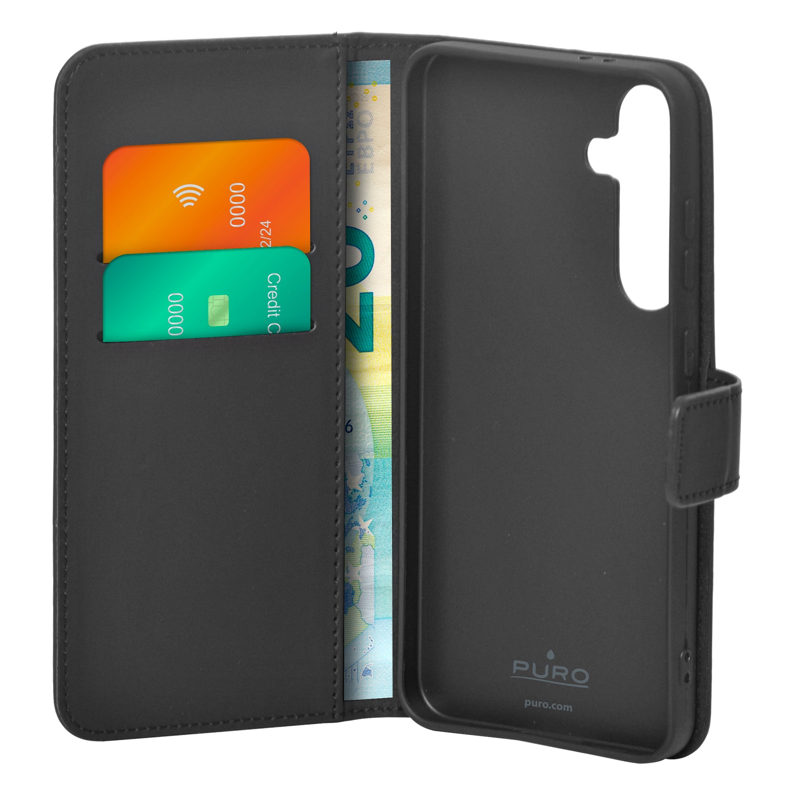 Wallet Stand Case for Samsung Galaxy S24+