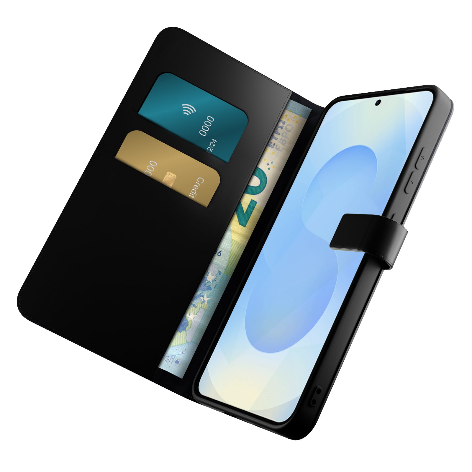 Wallet Stand Case for Samsung Galaxy S25+