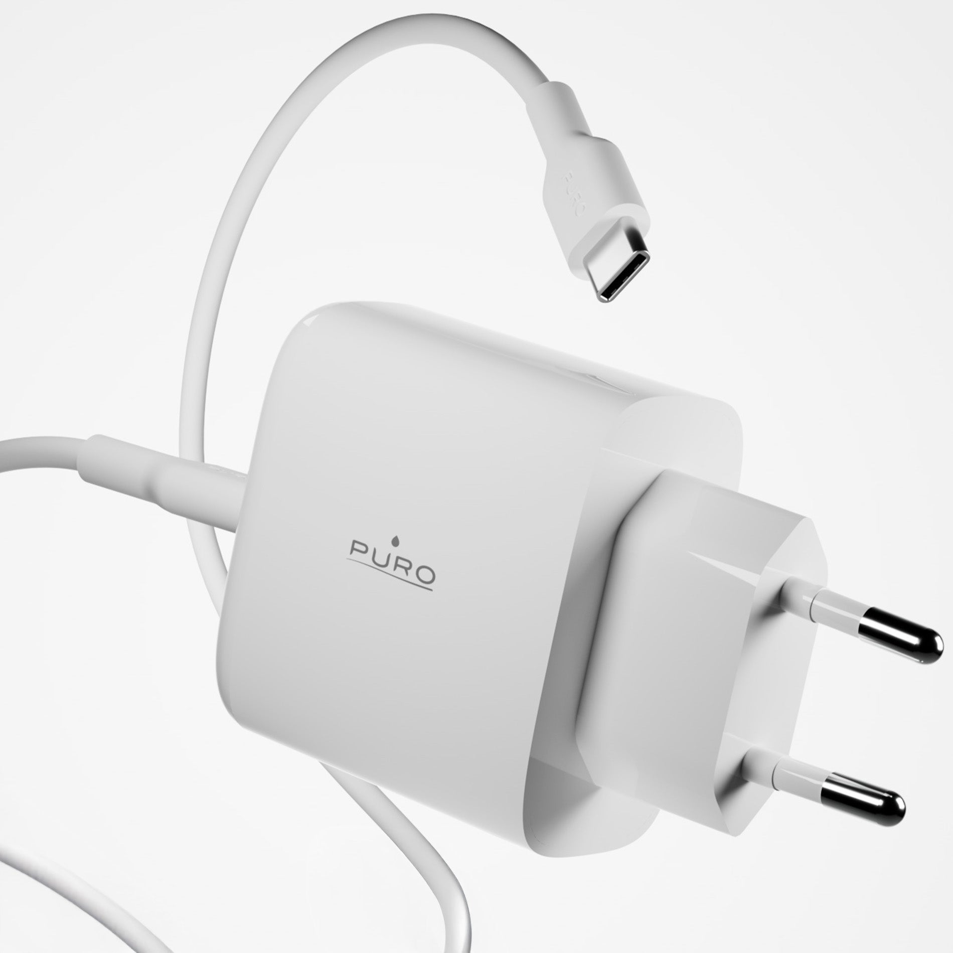 Kit Energia: Caricabatterie Pro Lite da 45W con porta USB-A + Cavo USB-C