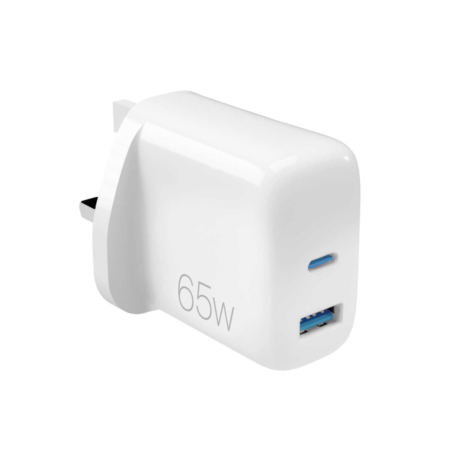 Wall Charger MiniPro 65W USB-C and USB-A – GaN Technology